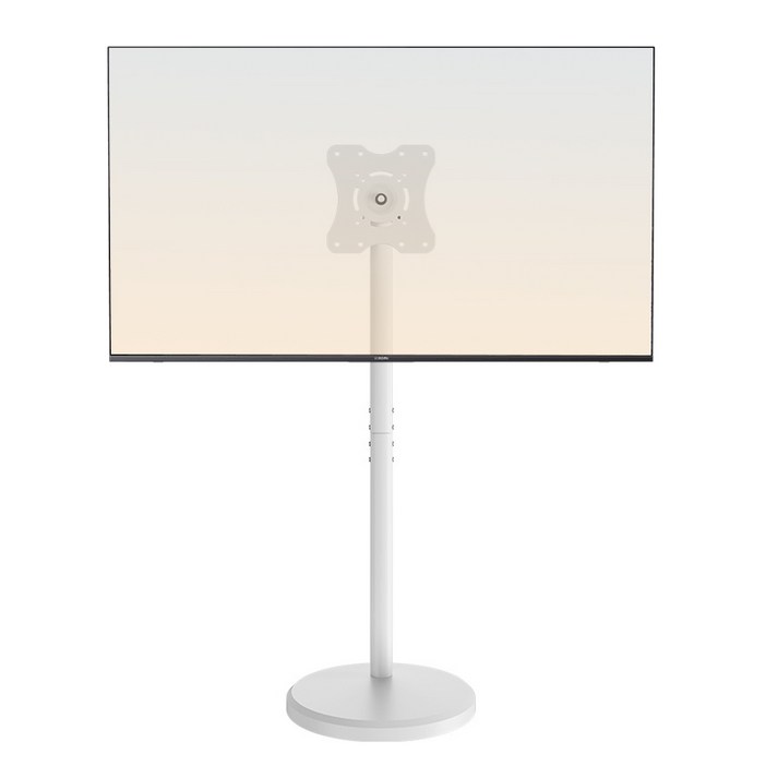 LA DERIVE TV 거치대 높이 조절 가능 이동식 TV 거치대 화면 360도 회전 가능 1442인치 대형 스탠드형 TV 거치대