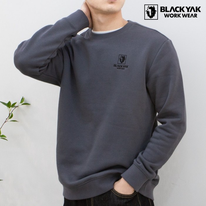 블랙야크 애슬레저 기모 맨투맨 BKJ1012 블랙야크 애슬레저 기모 맨투맨 BKJ1012