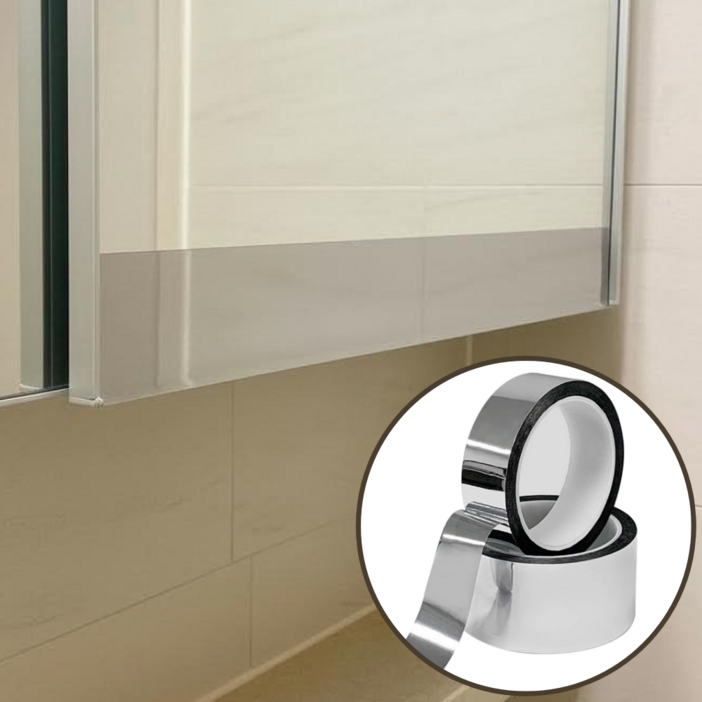 레인보우캣 욕실 거울 녹 보수 테이프