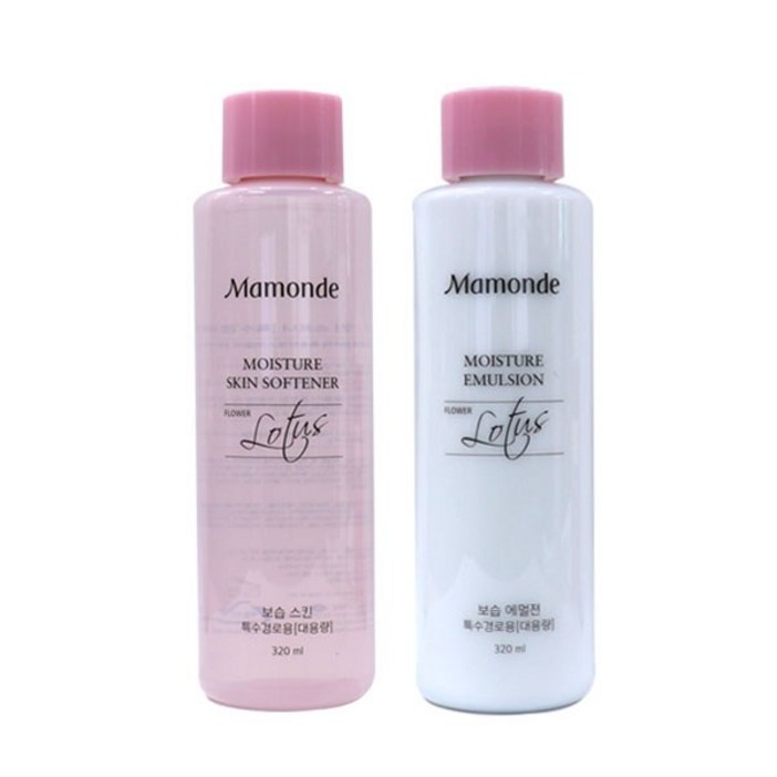 마몽드 모이스처 스킨 소프너 320ml + 모이스처 에멀젼 320ml 세트