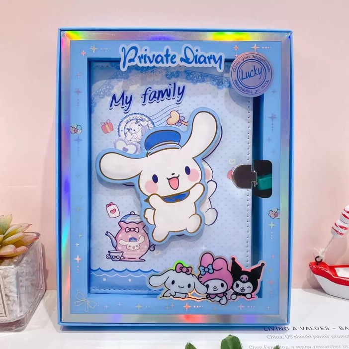 문구보따리 산리오 라부부 카피바라 다이어리 다꾸 비밀일기장 다꾸세트