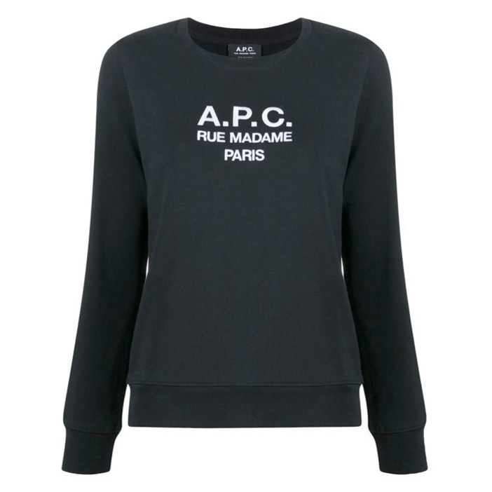 아페쎄 여성 티나 맨투맨 블랙 COEZD F27561 LZZ