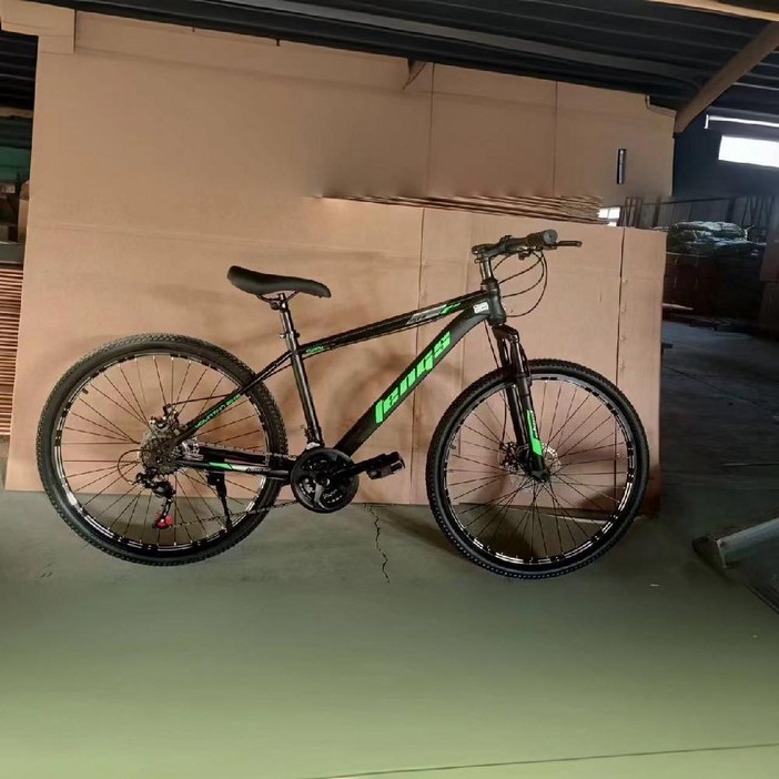 로드자전거 사이클 24/26인치 자전거 MTB자전거 입문용 로드 산악 MTB, 26인치, C.짙은녹색, 1개