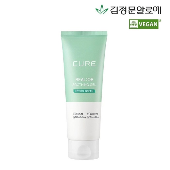 김정문알로에 김정문알로에 큐어 리알로에 수딩젤 150ml, 1개