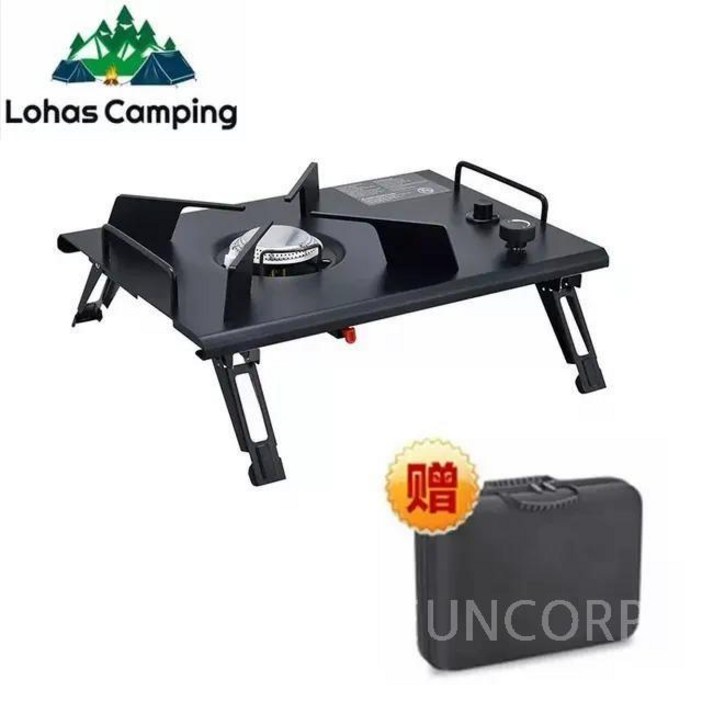 Lohascamping 접이식 IGT 테이블  경량 배낭 롤 다기능 조절 가능한 다리 책상 탁상용 버너 바베큐
