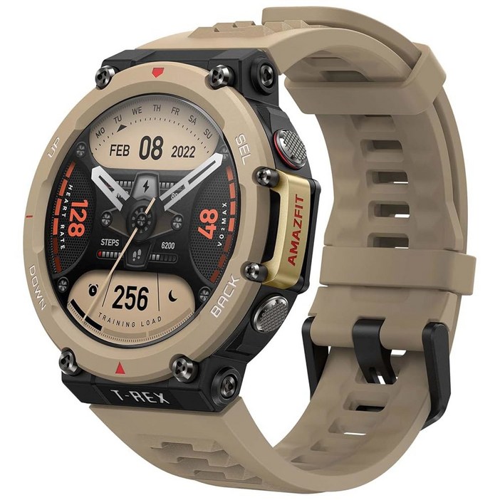 Amazfit TRex 2 스마트 작동, 이상의 배터리 용블랙 47mm, 모드, 스포츠 듀얼 수명, 러기드 150개 GPS, 안드로이드 워치 24일 초저온 밴드