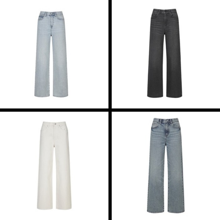 폴햄POLHAM PHE3DP2039 가을신상 여성 컴포트 와이드핏 데님 팬츠 4컬러