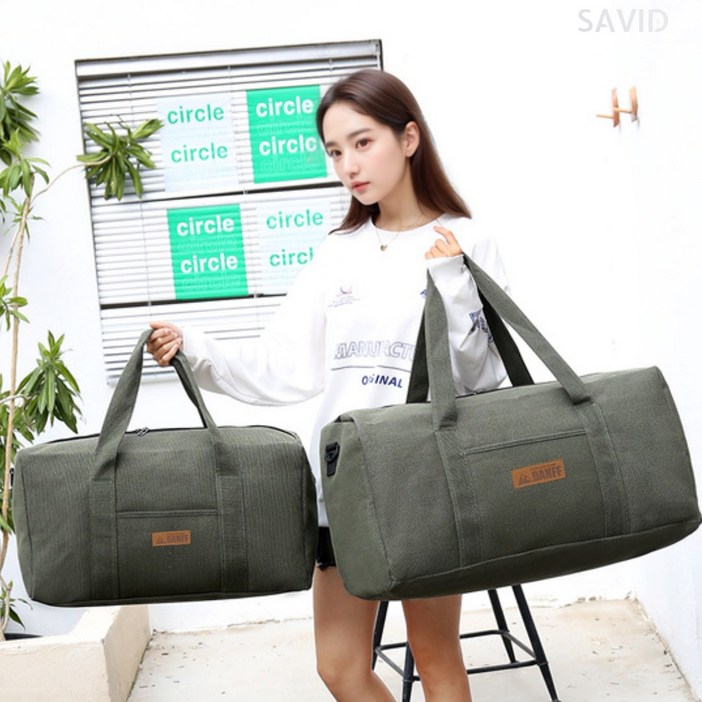 사비드 대용량 여행용 보스톤백 스타일리쉬한 캠핑 가방