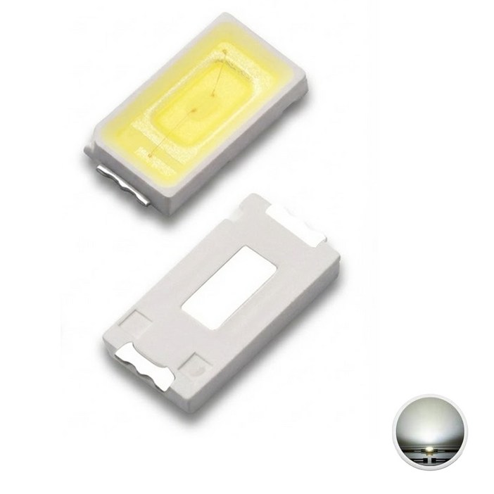 5730 LED 칩 단색 컬러 고휘도 발광다이오드 DIY 튜닝 교체 수리용 전기 전자부품 CHIP SMD