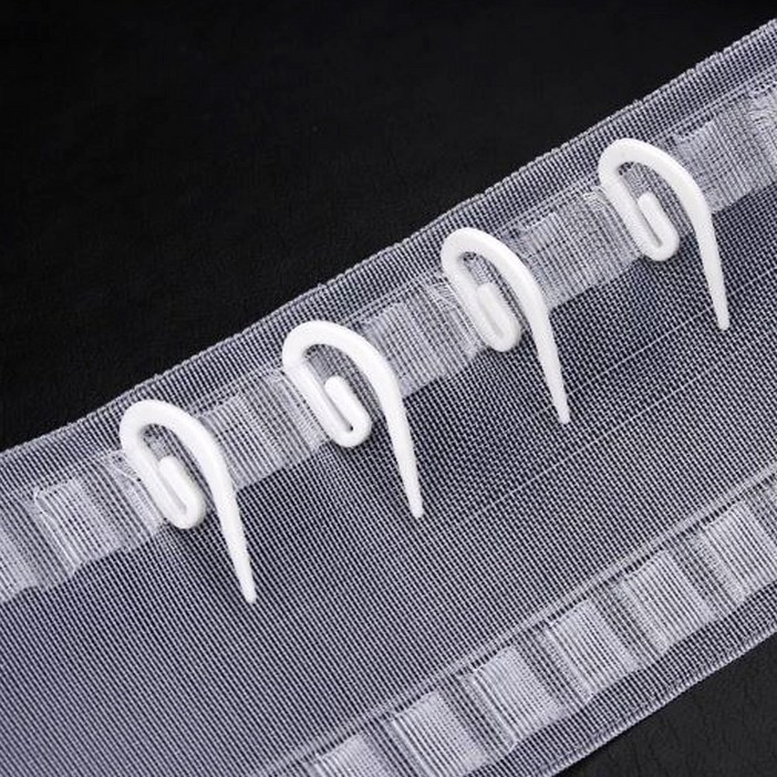 커튼핀 실버 골드 플라스틱 높이조절  10P 30P 50P  커텐핀 커튼부속품 부자재