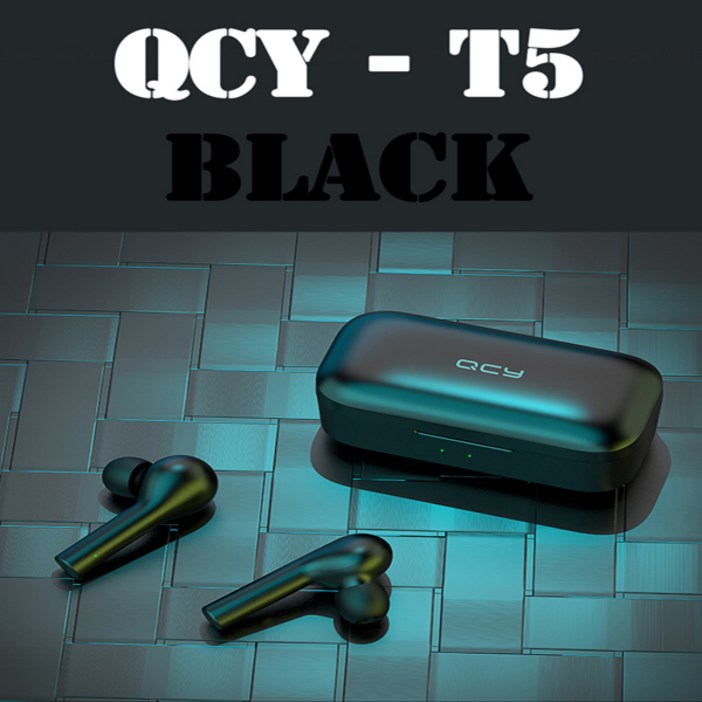 QCY QCYT5 해외직구 깔끔한음질 가성비갑 블루투스이어폰