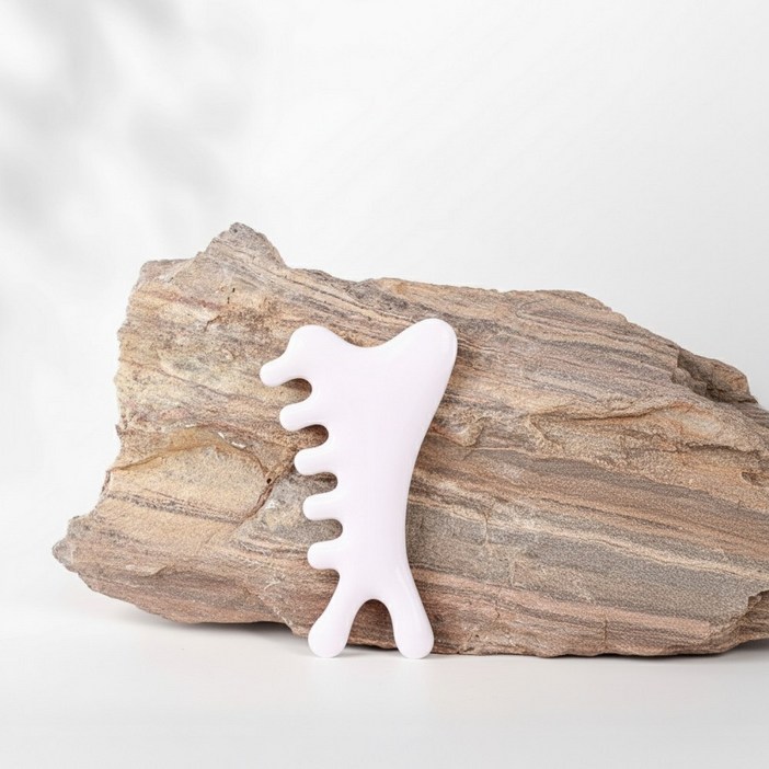 쿠종 4면 쿼드 케어 괄사 바디 마사지기 두피괄사 괄사 마사지기 얼굴 괄사 마사지기 두피