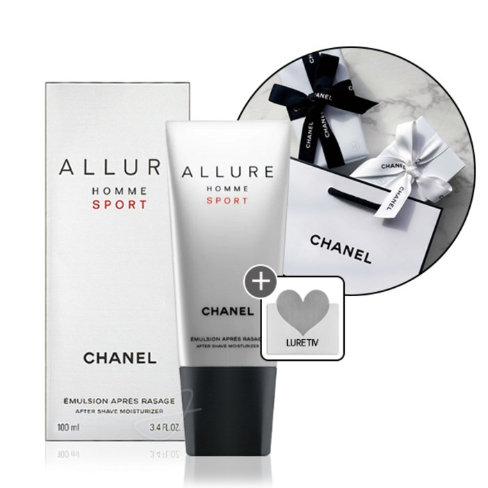 [기프트리본포장세트+로샤쉐] 샤넬 알뤼르 옴므 스포츠 (로션타입) 모이스처라이저 100ml
