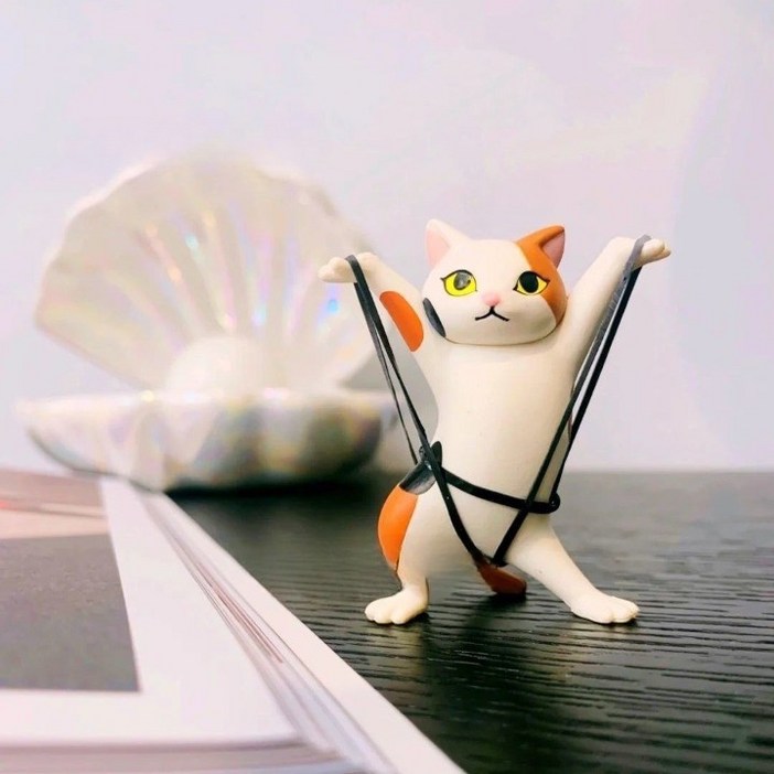 댄싱캣5개 세트, 고양이 댄싱고양이 춤추는고양이 인테리어소품 커플선물, 1개
