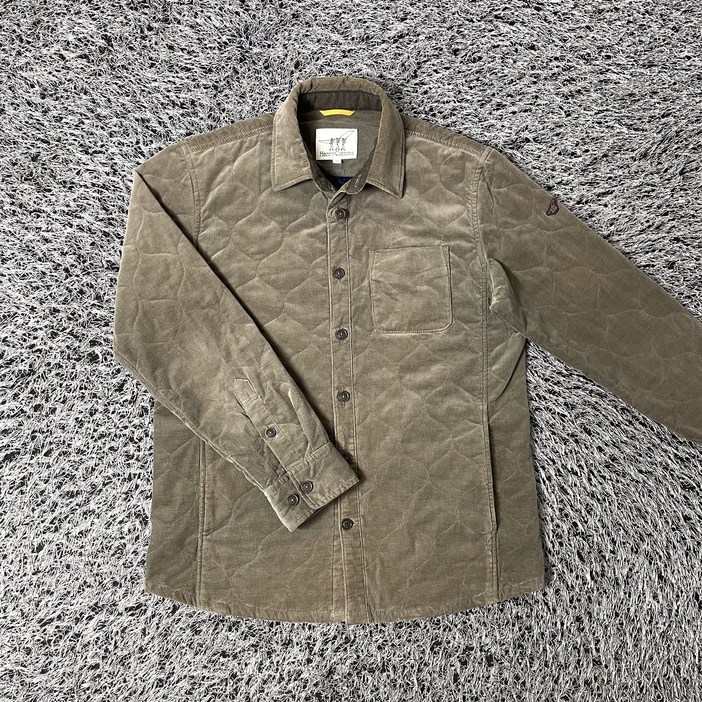 Henry Cottons 헨리코튼 퀼팅 코듀로이 셔츠 자켓