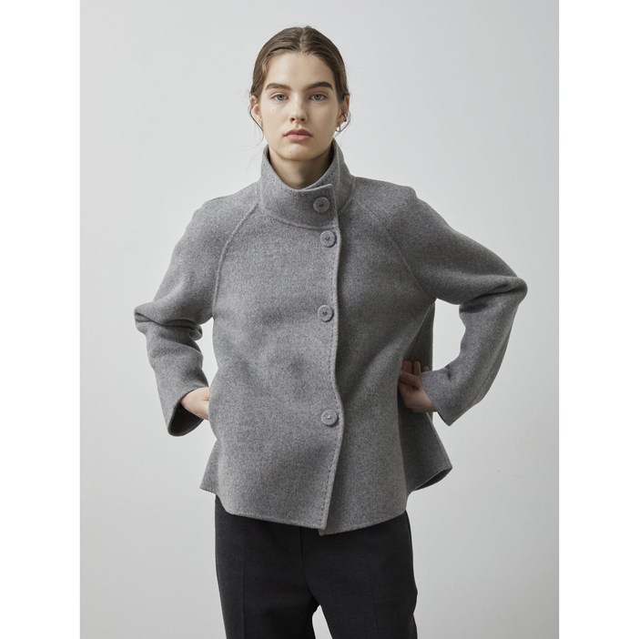 올리비아로렌 밴드넥 핸드메이드자켓 VOCFU4W9421