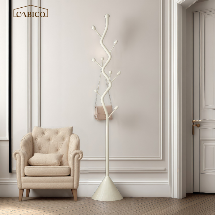 CABICO 월룸 쓰러지지 않는 모자걸이 가방걸이 옷걸이 행거, 화이트화이트 CABICO 월룸 쓰러지지 않는 모자걸이 가방걸이 옷걸이 행거, 화이트화이트