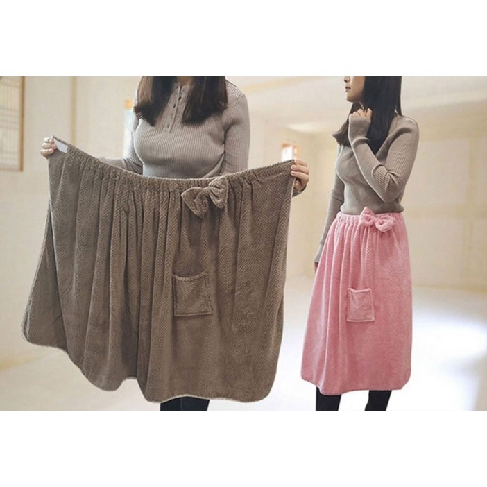 리본극세사 치마담요 치마 무릎 담요 사무실