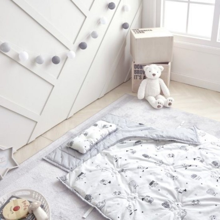 알레르망 베이비 키즈 아동 이불세트 몰리 일체형 낮잠이불세트 B19FWD01ZZZA