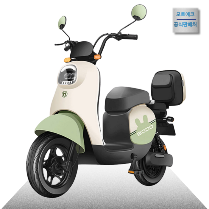 모토에코 출퇴근 전기 오토바이 전동 스쿠터 바이크 배달용 미니 이륜 48V 리튬배터리, 그린, 모토에코 전동스쿠터30A