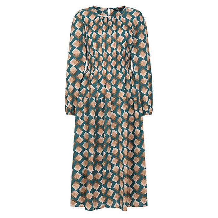 (레코브) 스퀘어 패턴 원피스(LC31C9OP562X)