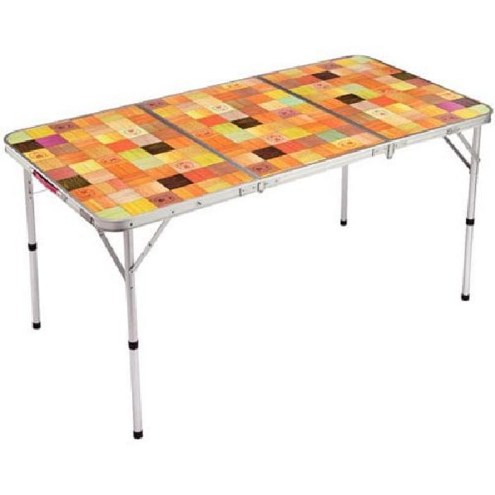 Coleman 콜맨 2000026750 내츄럴 모자이크 리빙테이블 140 플러스 삼절테이블 아웃도어 캠핑 테이블