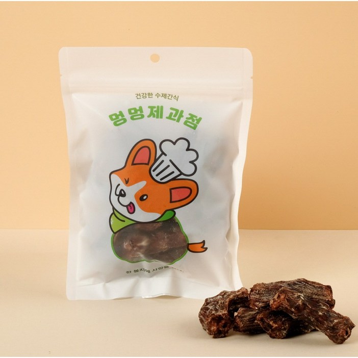 멍멍제과점 소형견 대형견 노령견 강아지수제간식 모음, 1.오리목뼈 120g