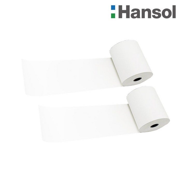 바이메리 한솔제지 57X60 100롤 무지 포스용지 감열지 친환경영수증용지용지 신용카드단말기 주차장 BPAFREE/B