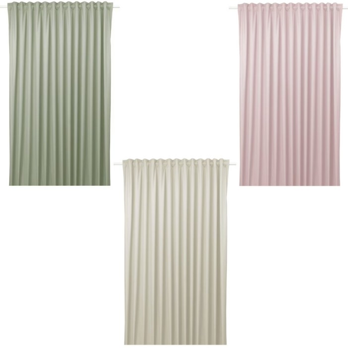 이케아 암막커튼 210×250 한장 라미네이트패브릭 벵타