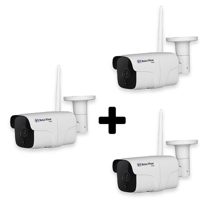 글로벌아이넷 로보뷰G 3세트 홈 IP 카메라 CCTV 3.6mm 200만화소 WHG3, 01. 로보뷰G3