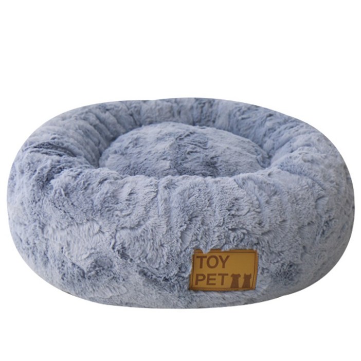 토이펫 모글 도넛방석, 베이지, 1개