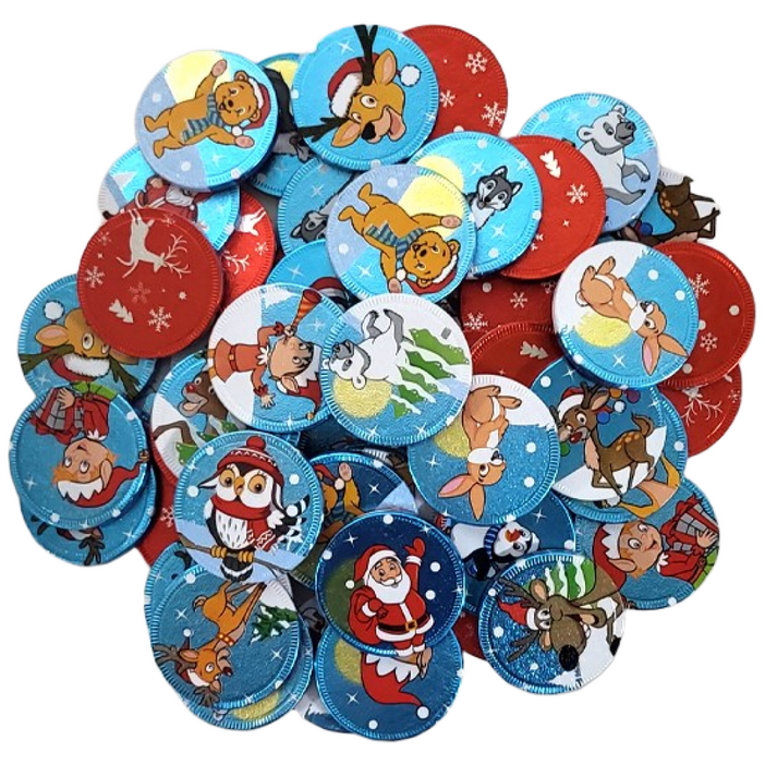 코스트코 크리스마스 코인 동전초콜릿 수입초콜릿 선물, 675g, 1개