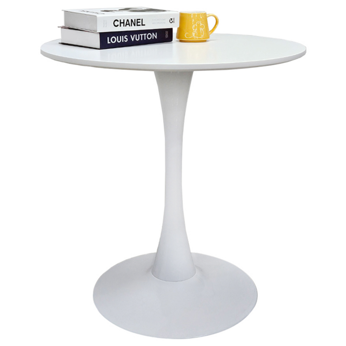 하우즈 마를린 원형테이블 화이트블랙 카페 식탁 인테리어 티테이블 600 700 800 1000, 화이트