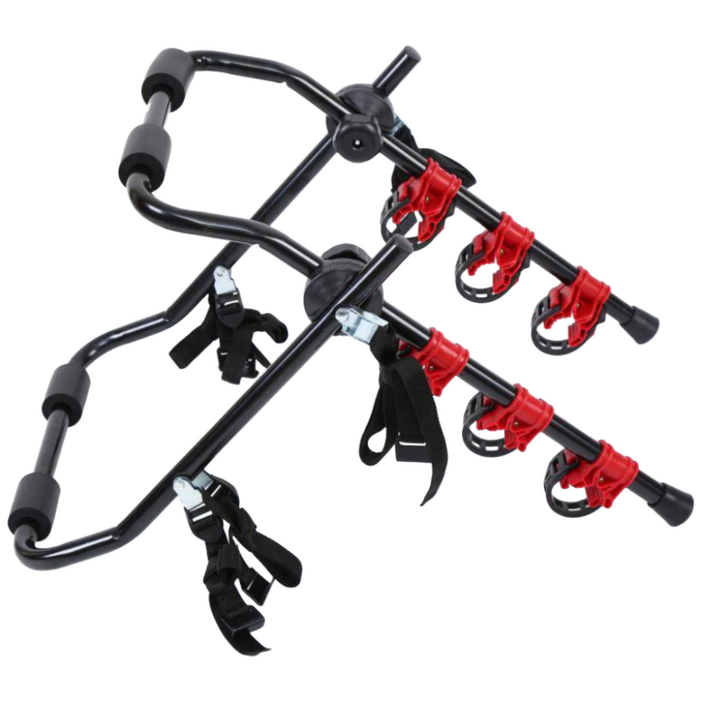 튼튼한 후미형 자전거캐리어 차량용 자전거 캐리어 자전거거치대, 1개, 블랙