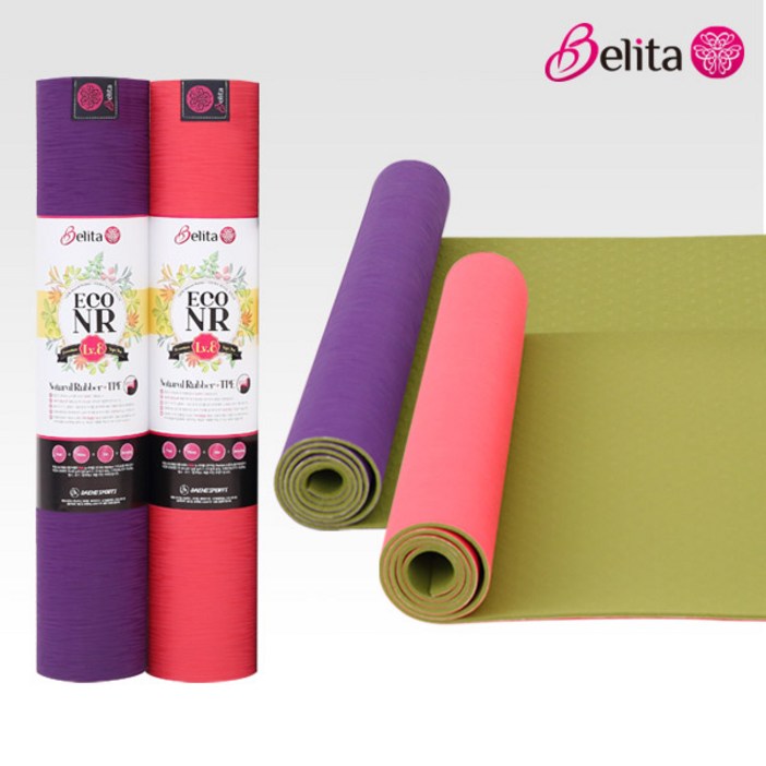 벨리타 천연고무요가매트 eco NR Lv8 요가매트