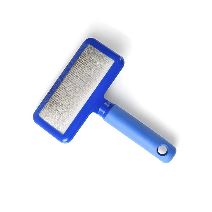 플러쉬퍼피 반려동물 슬리커 소프트 브러쉬 12 x 15.8 cm