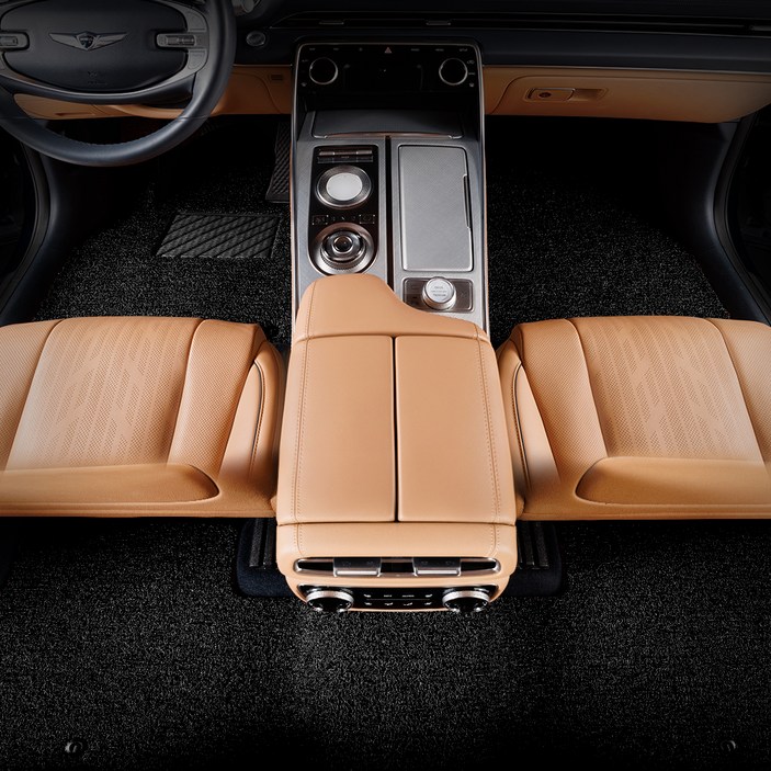 메이튼 확장형 코일 매트, 기아 모하비 더마스터 19년9월, 블랙