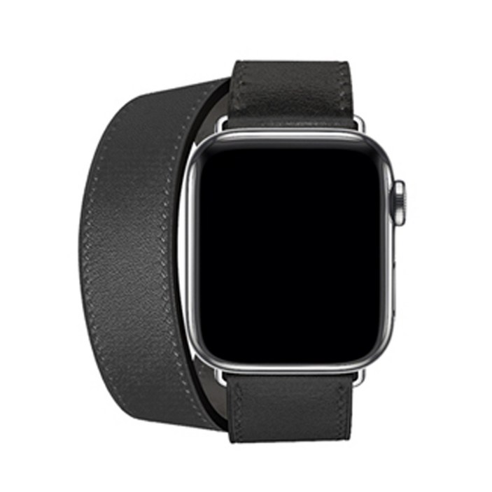 코쿼드 애플워치 345 더블투어 레더밴드 3840mm 호환 가능
