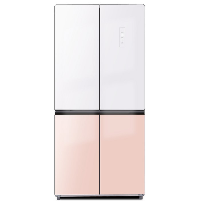 업소용음료냉장고 하이얼 글램 글라스 양문형냉장고 방문설치, HRS445MNWP