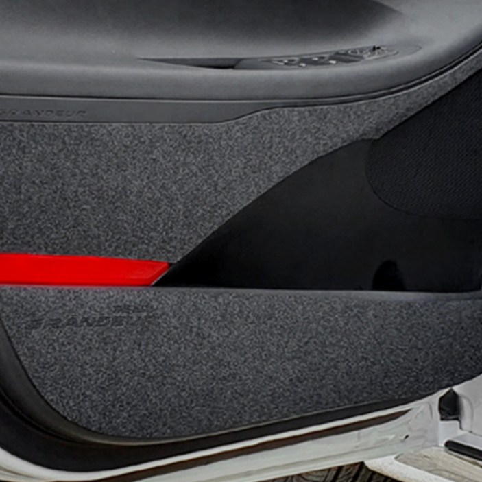 다이아코트 실내 스크래치 방지 펠트커버 1 도어커버 상단  하단 세트