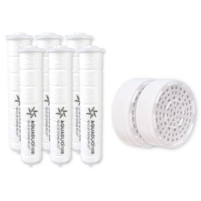 아쿠아듀오 ACF 리필용 필터 6p  ACF 헤드 필터 2p 세트