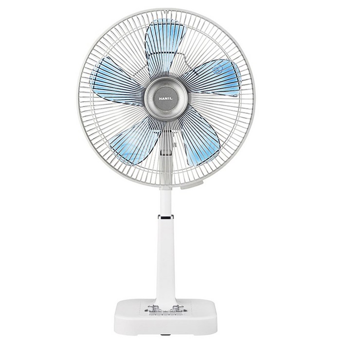 한일전기 빈티지 기계식 7080 인테리어 레트로 선풍기 심플화이트크롬가드