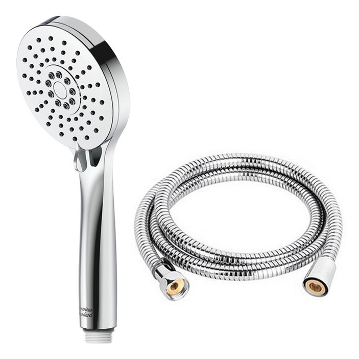 아메리칸스탠다드 스텔라 핸드 스프레이  황동 스텐 샤워줄 1.5m, 1개, 크롬