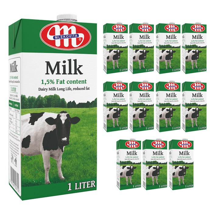 믈레코비타 1.5 저지방 멸균우유