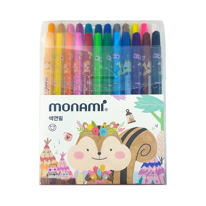 모나미 모니주 여아용 샤프식 색연필 모나미 모니주 여아용 샤프식 색연필