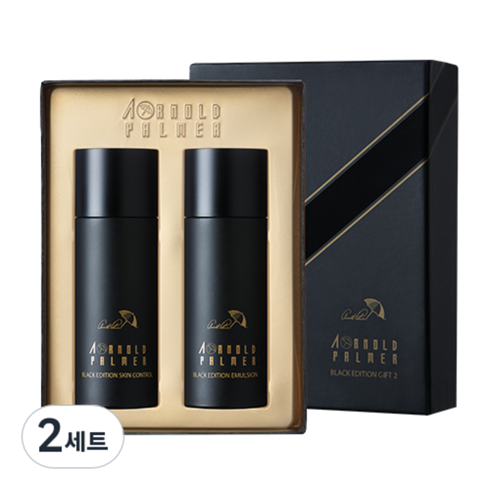 아놀드파마 블랙에디션 남성 스킨 150ml 에멀전 150ml 세트, 2세트