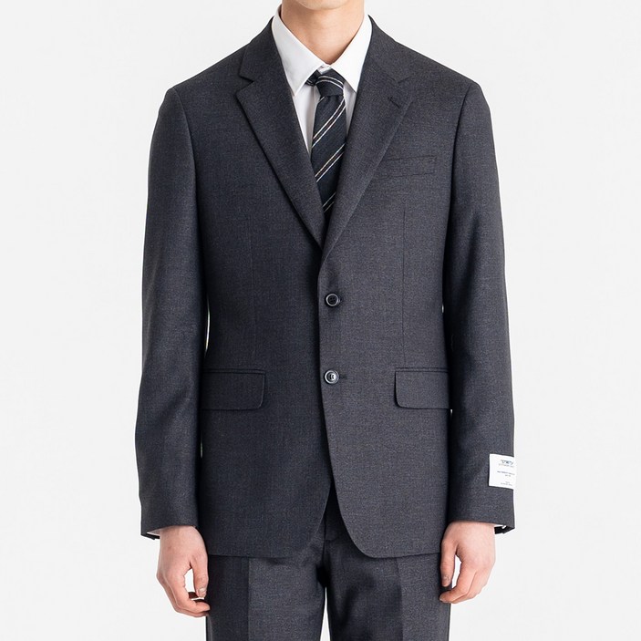 킨록 남성용 TWILL 슬림 정장 상하의 세트