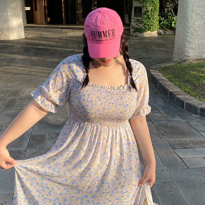 제이스타일 루히엔 스모크 롱 원피스