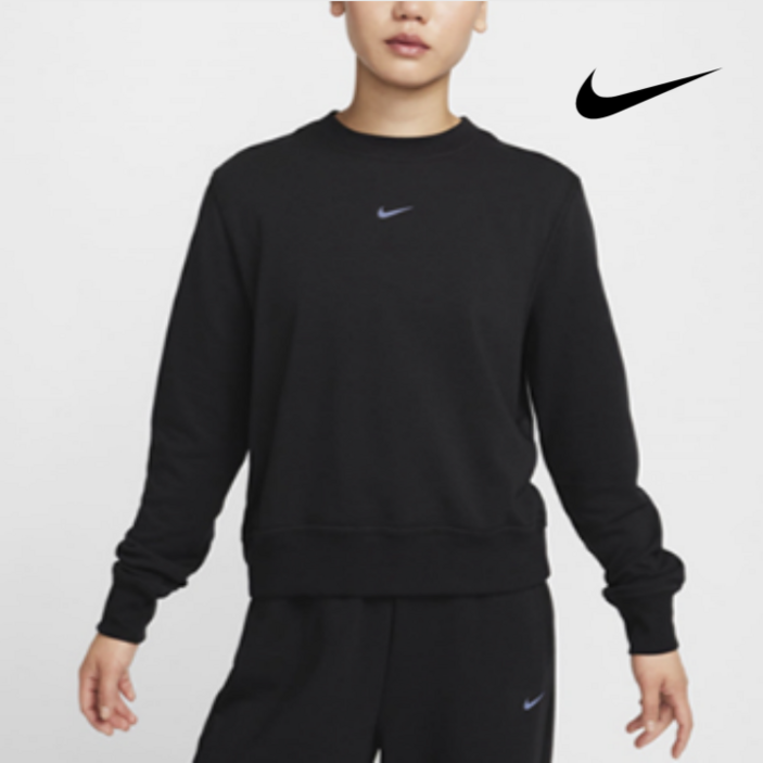 [나이키 정품] 여성 맨투맨 티셔츠 크루넥 프렌치 테리 사계절용