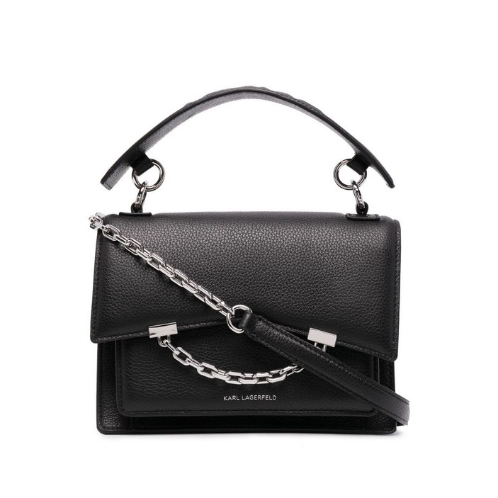 칼 라거펠트 K세븐 그레이니 가죽 숄더 백